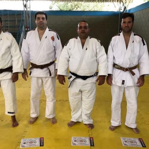Curso de capacitação de judocas em São Paulo teve participação do sensei Wilson, do PFFC