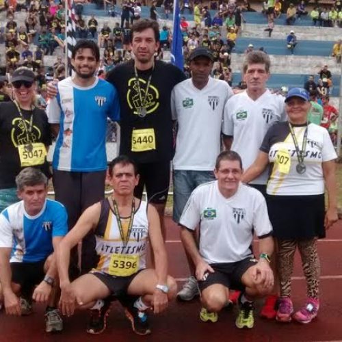 Trio do Porto Ferreira F.C. conquista podium na corrida USP Ribeirão Preto