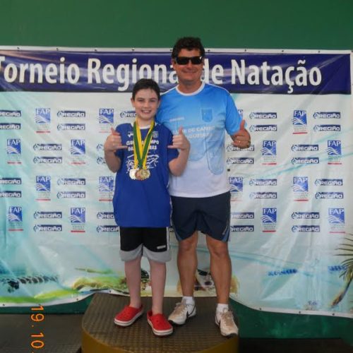 Natação do Clube de Campo conquista várias medalhas em Torneio Regional