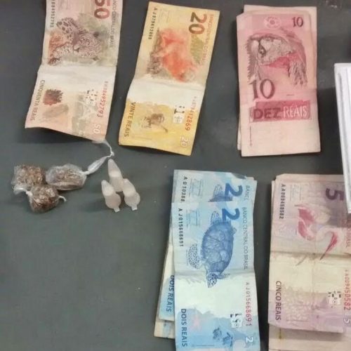 PM realiza prisão em flagrante por tráfico de drogas na Vila Maria