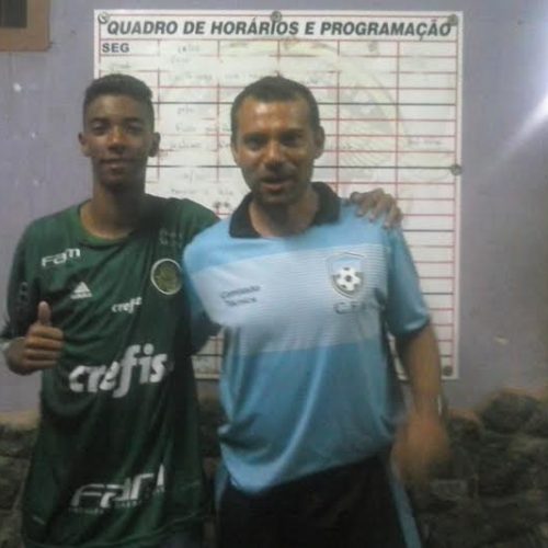 C.F.A.: Jean Carlos, atacante, é aprovado na avaliação da Sociedade Esportiva Palmeiras