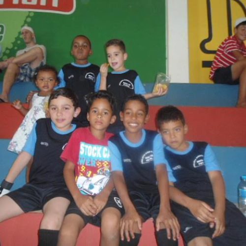 Futsal menor do Projeto Garoto e Garota Nota 10 realiza jogo em Tambaú