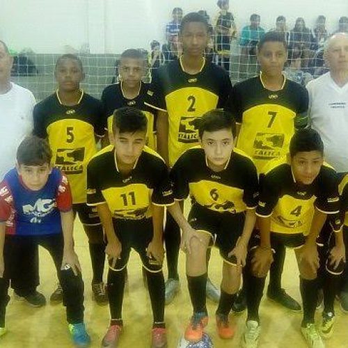 Resultados da Escolinha de Futsal da MarGirius no Campeonato Regional da Liga Riopardense/2016