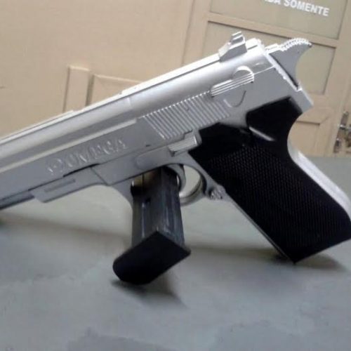 PM detém homem portando simulacro de arma de fogo no Jardim Paschoal Salzano