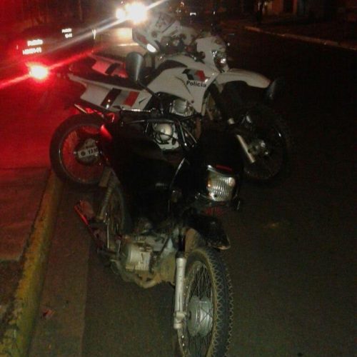 Moto roubada em Santa Rita foi localizada em Porto Ferreira; um menor foi apreendido por receptação