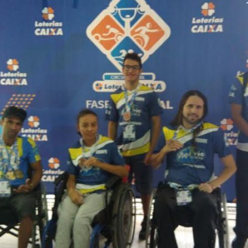 Atletas ferreirenses participaram da Etapa Nacional do Circuito Caixa de Natação Paralímpica