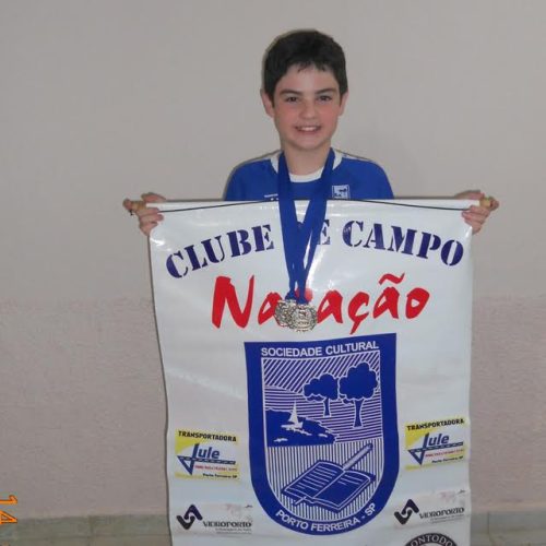 Atleta da natação do Clube de Campo é destaque na competição da F.A.P.