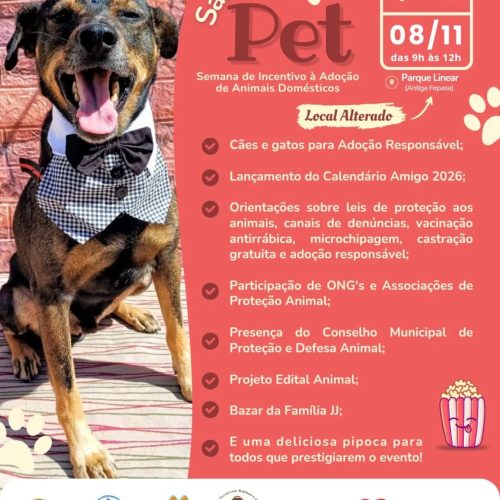 Semana de estímulo à adoção de animais domésticos acontece em Porto Ferreira