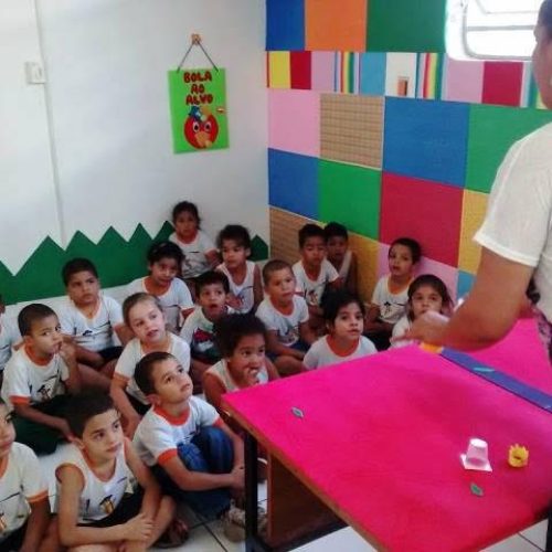 Departamento de Educação e Biblioteca realizam projeto em parceria