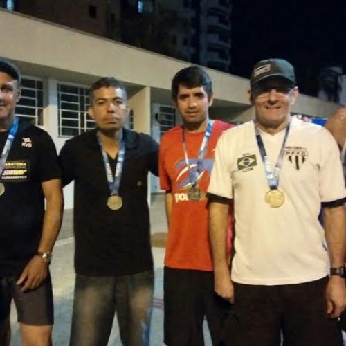 Atletismo do P.F.F.C. participa da Night Run, em São Carlos
