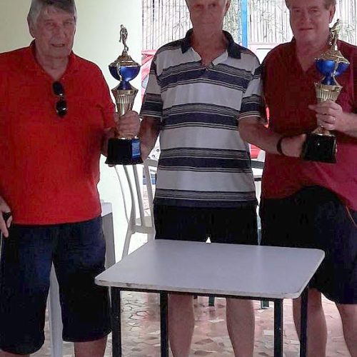 Mauro e Mazola vencem o Torneio de Duplas de Bocha do Clube de Campo das Figueiras