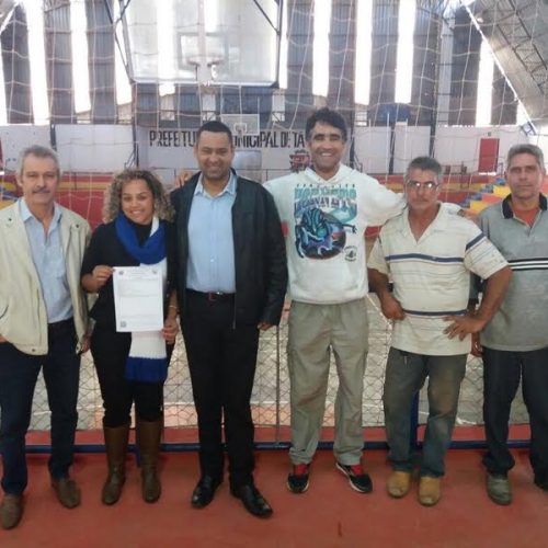 Pela primeira vez na história ginásio de esportes de Tambaú é totalmente regularizado