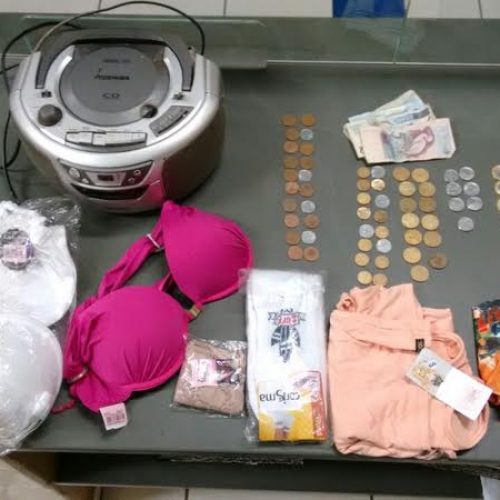 Homem é preso em flagrante por furto em estabelecimento comercial na Vila Sybilla
