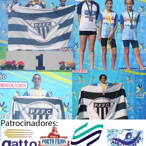 Natação do PFFC é penta campeã da temporada de Inverno do Troféu Amigos da Natação