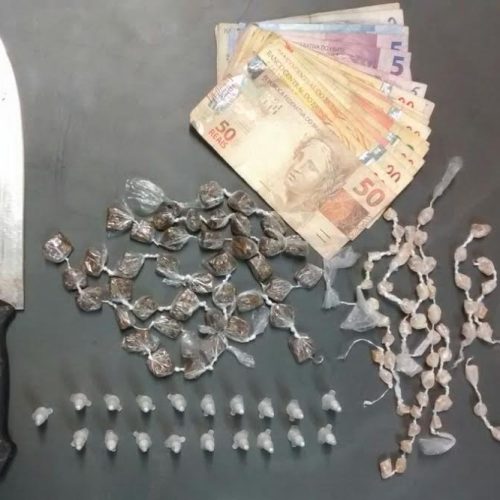 Dois ladrões são presos em flagrante após praticarem roubo a posto de combustíveis