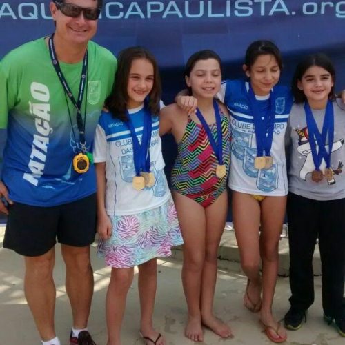 Equipe de natação do Clube de Campo participou de festival em Matão
