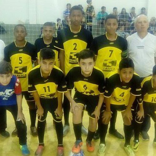 Escolinha de Futsal da MarGirius sofre derrotas pelo Campeonato Regional/2016 da Liga Riopardense