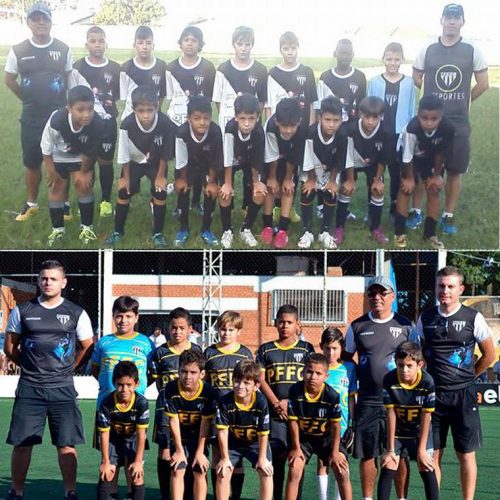 Equipes Sub 9 e Sub 11 do PFFC vencem em Descalvado pela Taça Brasil de Futebol