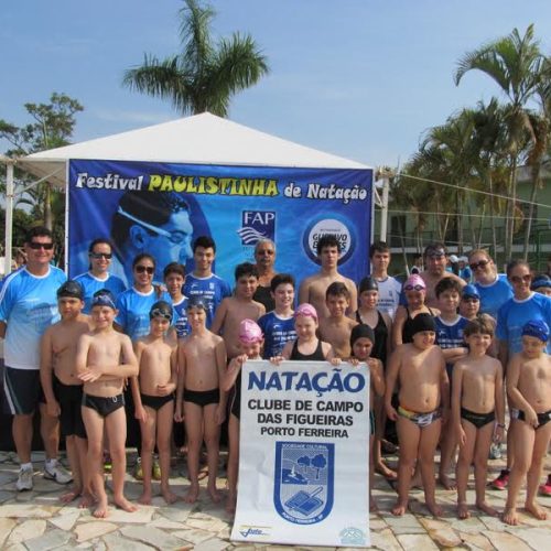 Clube de Campo das Figueiras realizou a I Etapa Paulistinha de Natação