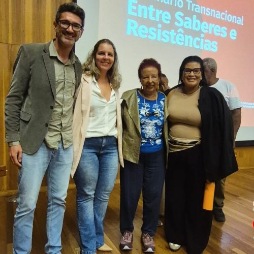 Comitiva de Porto Ferreira participa de seminário sobre educação antirracista na USP