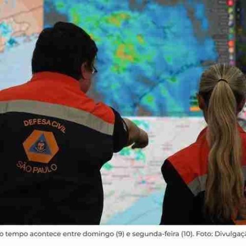 Mudança no tempo vai causar chuvas intensas e ventos de até 80 km/h no estado de SP