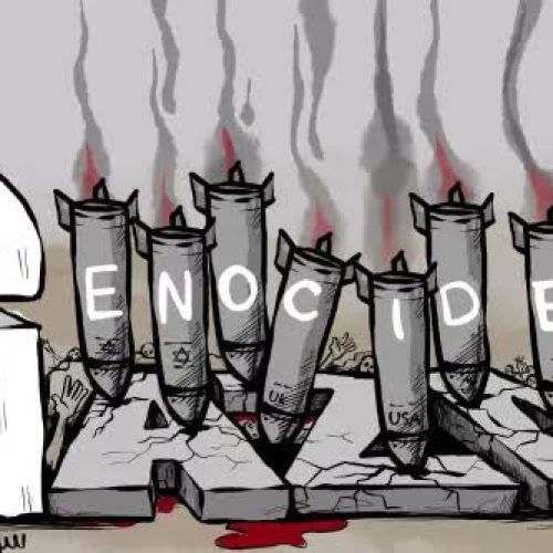 Forças Militares de Israel ataquam novamente um prédio escolar com crianças em Gaza
