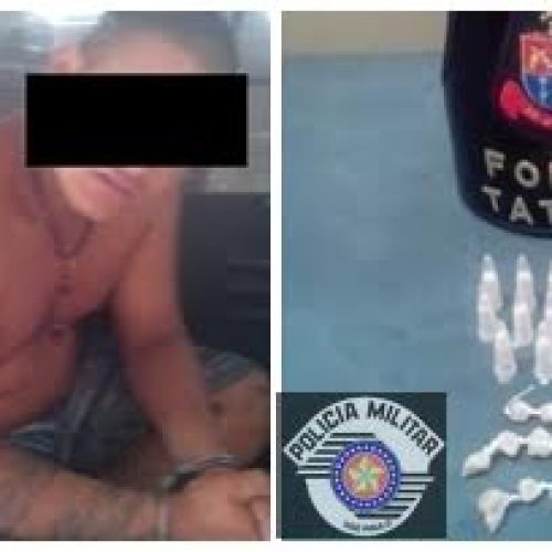 PM de Porto Ferreira prende homem de 22 anos em flagrante por tráfico de drogas na Vila Maria