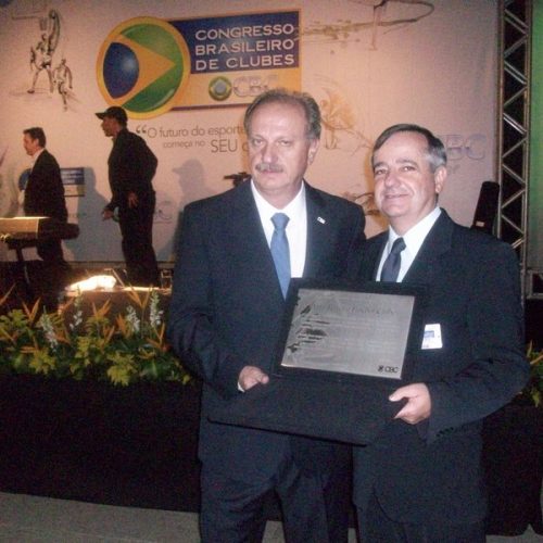 PFFC recebe homenagem no “Congresso Brasileiro de Clubes”