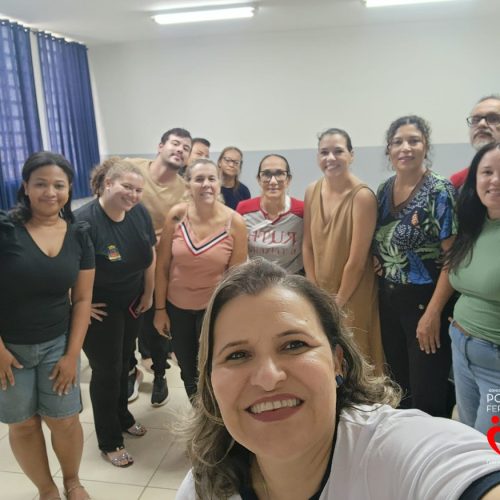 Seduc realiza formação sobre educação especial e inclusiva em escola do Jardim Porto Bello