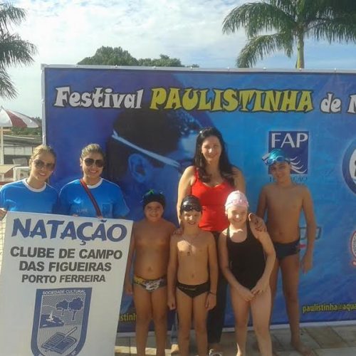 Alunos da natação do Clube de Campo participam do III Festival Paulistinha de Natação