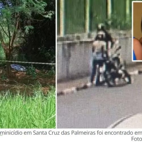 Santa Cruz das Palmeiras: Homem que matou ex a tiros em calçada é encontrado morto