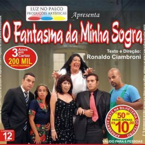 Teatro – “O fantasma da minha sogra” será apresentada nos dias 25 e 26