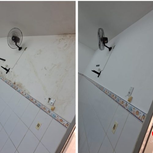 Seduc realiza manutenção em salas da Emeif Professora Laura S. Torres