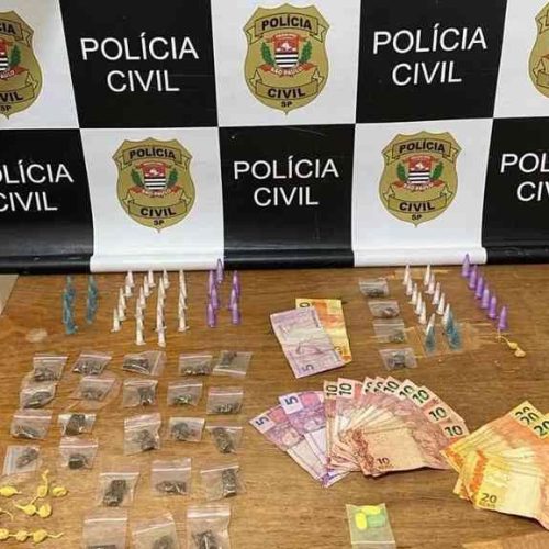 Polícia Civil de Porto Ferreira prende dois homens pelo crime de tráfico de drogas na Vila Maria