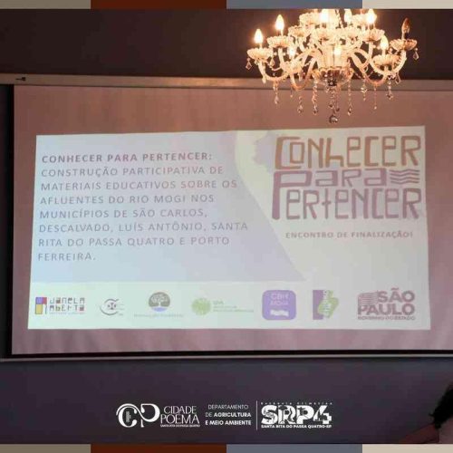 Santa Rita do Passa Quatro recebe apresentação e materiais do “Projeto Conhecer para Pertencer”