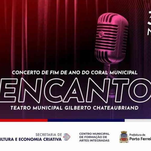 Coral Municipal EnCanto de Porto Ferreira faz apresentação de fim de ano neste sábado (30/11)