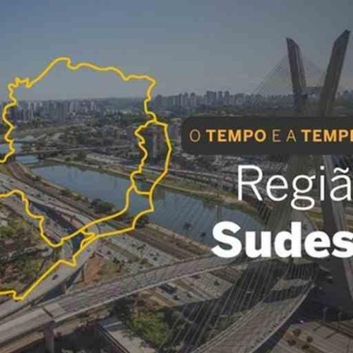 Clima & Tempo: nesta quarta-feira (16/10) temos previsão de chuva para quase todo o Sudeste