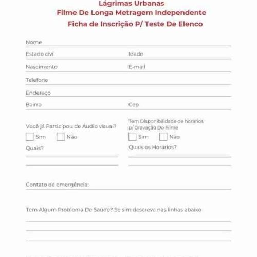Estrada Films abre inscrições para teste de elenco em Porto Ferreira