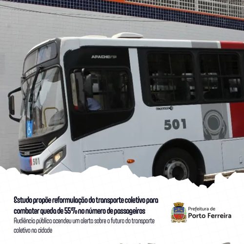 Audiência pública discute crise e futuro do transporte coletivo em Porto Ferreira