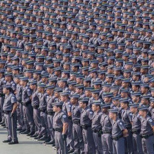 Insegurança em SP, mais uma herança do PSDB: Polícia Militar do estado tem o menor efetivo do século