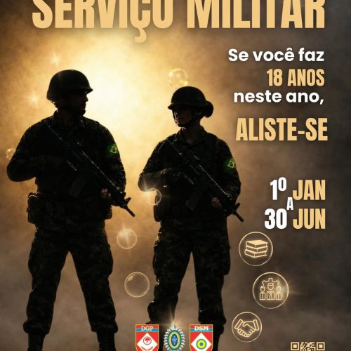 Alistamento militar para jovens que completam 18 anos em 2026 já está aberto em Porto Ferreira