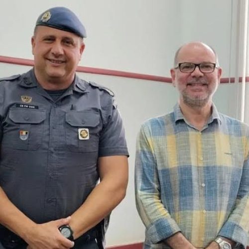 Proerd 2025 em Porto Ferreira: CB PM Osni Martins faz reunião com Secretário de Educação