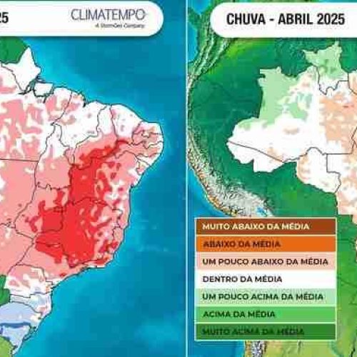Clima & Tempo: confira a previsão do comportamento das temperaturas e chuvas para abril de 2025
