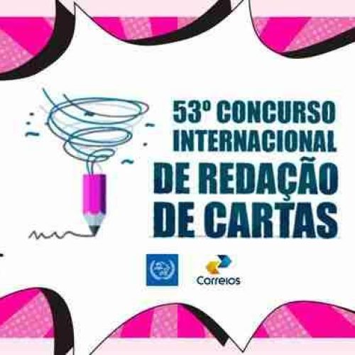 Inscrições para o Concurso Internacional de Redação de Cartas podem ser feitas até sexta-feira (28)