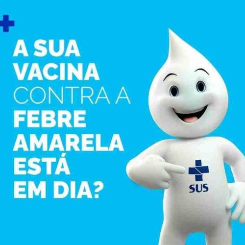 Porto Ferreira fará busca ativa amanhã para vacinação contra febre amarela na av. N. Sra. Aparecida