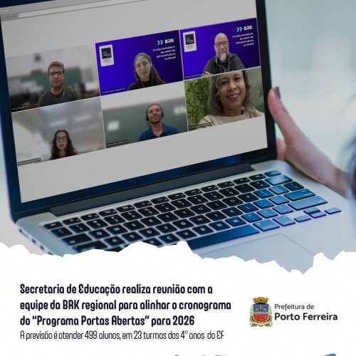 Portas Abertas aproxima alunos de Porto Ferreira do saneamento básico