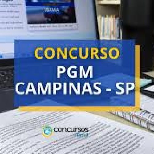 Prefeitura de Campinas divulga concurso público para Procurador com salário de R$ 10,3 mil