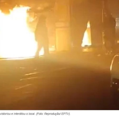 Pirassununga: Incêndio em loja de autopeças deixou rastros de destruição e prejuízos