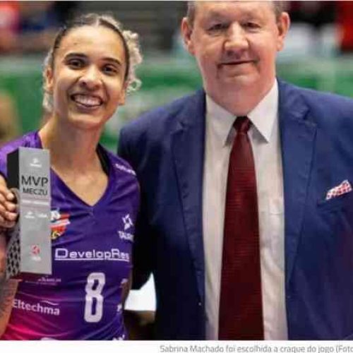 Sabrina Machado ganha MVP em vitória que deu a liderança da Liga Polonesa ao Rzeszów