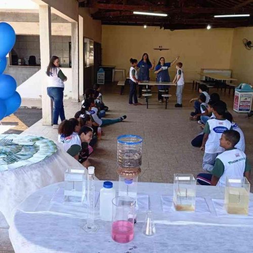 BRK continua levando conhecimento sobre saneamento para alunos de Porto Ferreira